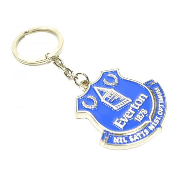 Everton FC Crest Emalj Nyckelring One Size Blå/Guld Blue/Gold One Size