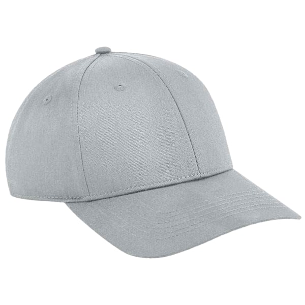 Beechfield Urbanwear 6 Panel Snapback Cap One Size Light Grey Light Grey One Size