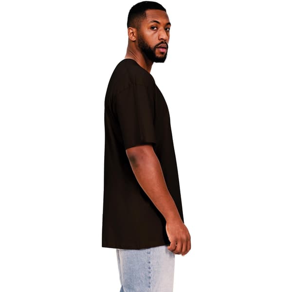 Casual Classics Herr Core Ringspun Bomull Tall Oversized T-Shir Black L