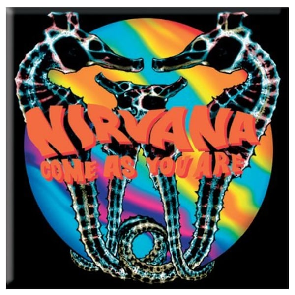 Nirvana Come As You Are Kylskåpsmagnet En Storlek Svart/Flerfärgad Black/Multicoloured One Size