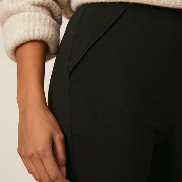 Dorothy Perkins Dam/Damer Bengaline Petite Byxor 8 UK Svart Black 8 UK