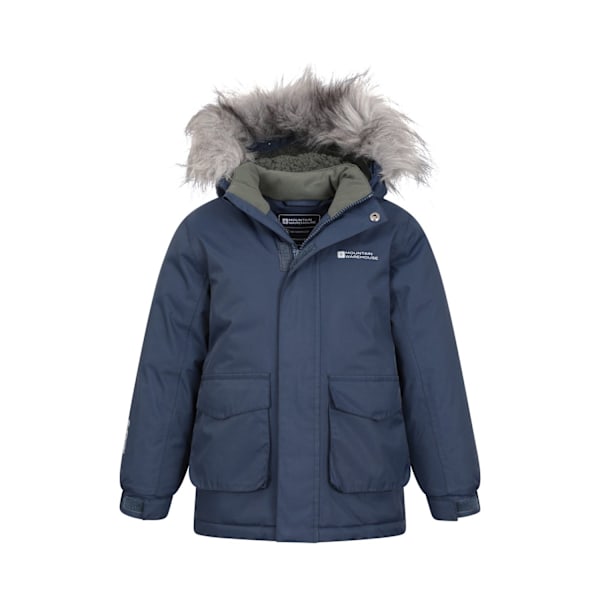 Mountain Warehouse Barnjacka Ranger Logo Vattenavvisande J Blue 5-6 Years