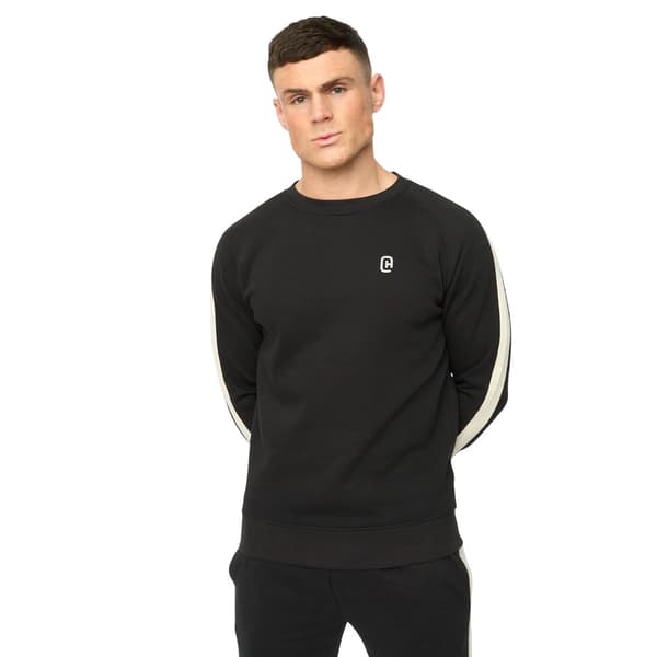 Crosshatch Herr Cresswill Sweatshirt S Svart Black S