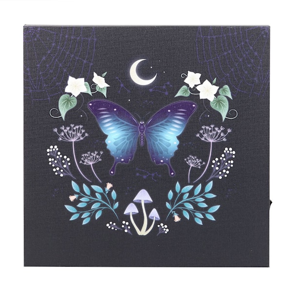 Something Different Midnight Moth Ljus Canvas One Size Mult Multicoloured One Size