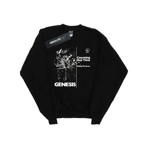 Genesis Mens Counting Out Time Sweatshirt 3XL Svart Black 3XL