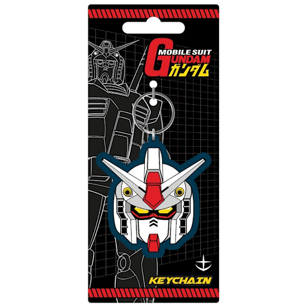 Gundam modell RX 78 2 PVC nyckelring One Size Vit/Blå/Röd White/Blue/Red One Size