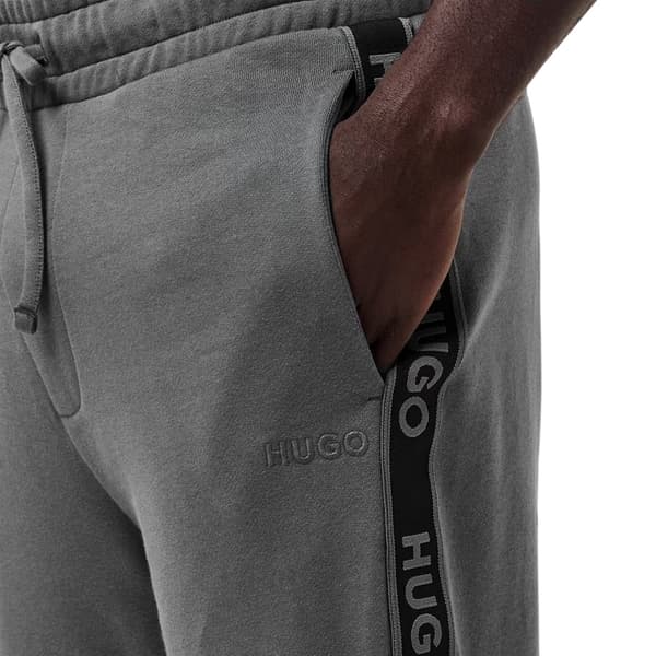 Hugo Herr Liam Bomulls Logo Joggers XL Grå Grey XL