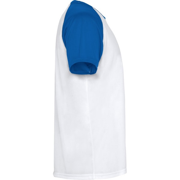 Roly Unisex Indianapolis T-shirt för vuxna med korta ärmar, XXL Royal Blue XXL