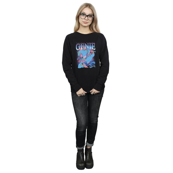 Aladdin Dam/Dam Genie Montage Sweatshirt M Svart Black M