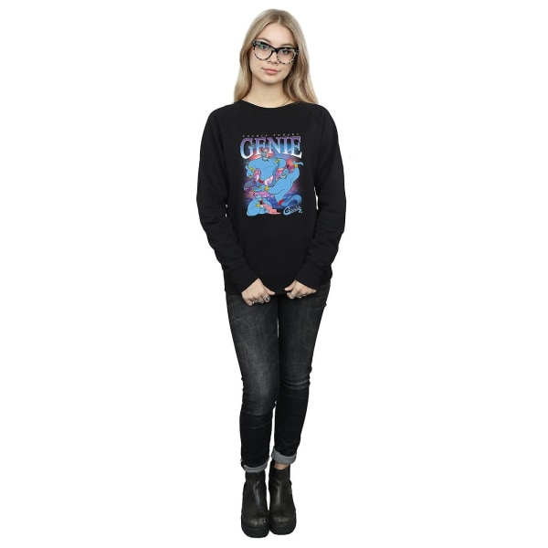 Aladdin Dam/Dam Genie Montage Sweatshirt XL Svart Black XL
