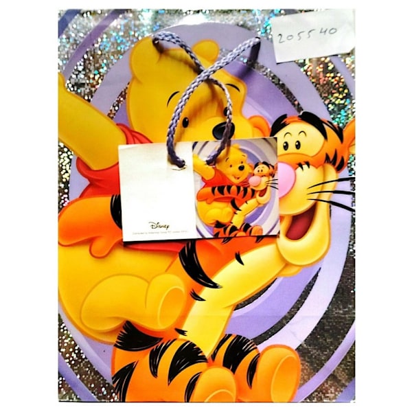 Winnie the Pooh Glitter Presentpåse En Storlek Flerfärgad Multicoloured One Size