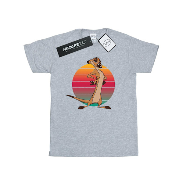 Disney Dam/Damer The Lion King Timon Sunset Bomull Pojkvän Sports Grey L