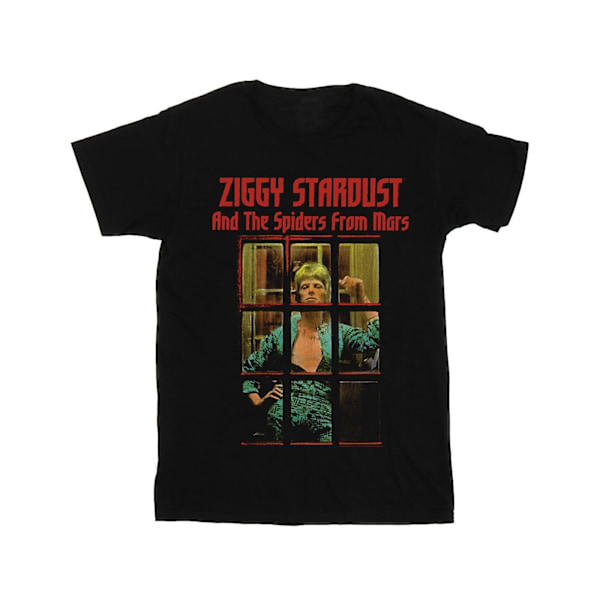 David Bowie Dam/Damer Ziggy Stardust Spider Bomull Pojkvän Black 4XL