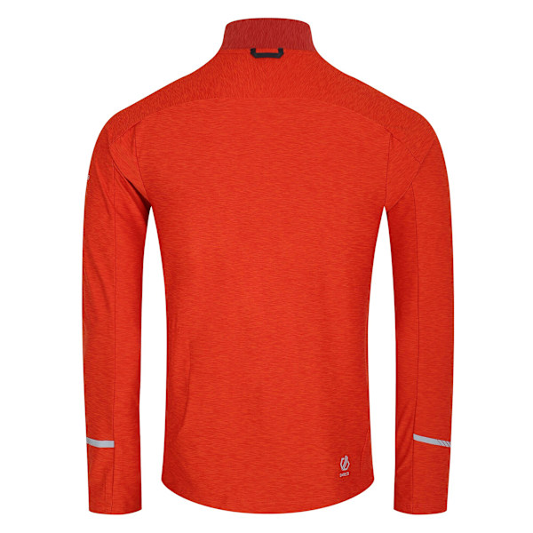 Dare 2B Herr Power Up II Lättviktsjersey XS Cinnamon/Toscana Cinnamon/Tuscan Red Marl XS