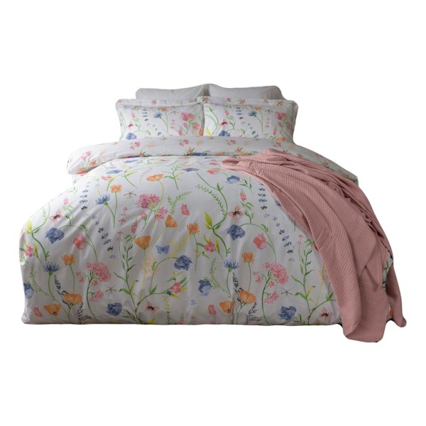 Belledorm Larissa Blommig Överkast 260cm x 260cm Flerfärgad Multicoloured 260cm x 260cm