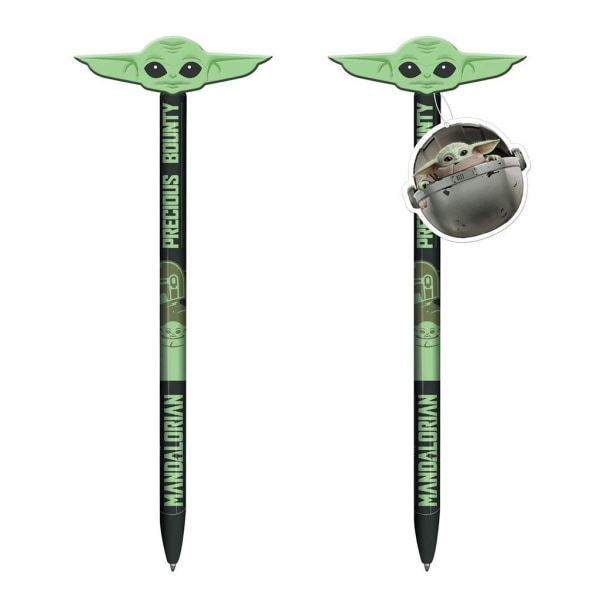 Star Wars: The Mandalorian Stronger Than You Think Pen Set (Pac Green/Black One Size