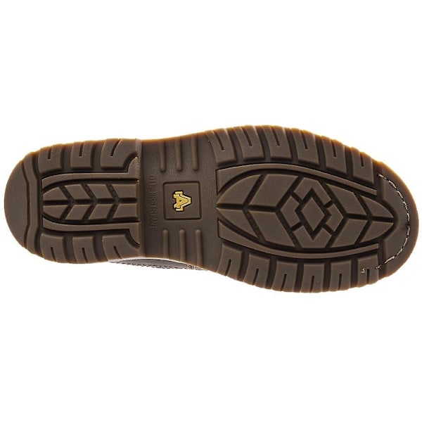 Amblers Safety Dam Säkerhetsskor AS101 Alice Slip On Säkerhetskänga 3 UK Brun Brown 3 UK