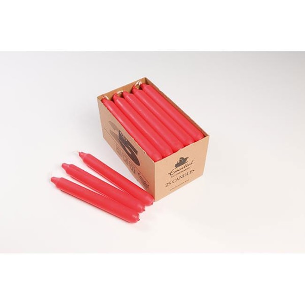 Essential 7-timmarsljus Röd 25-pack En Storlek En Färg One Colour One Size