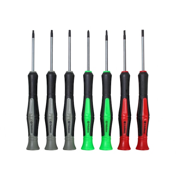 Faithfull Instrument Precisionsskruvmejselset, 7 Delar En Storlek Multi Colour One Size