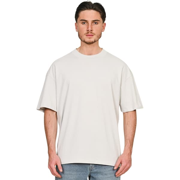 Casual Classics Unisex Vuxen Kammad Ringspunnen Bomull Förlängd Halsringning Ecru S