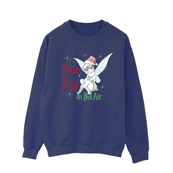 Disney Mens Tinker Bell Pixie Dust Sweatshirt S Marinblå Navy Blue S