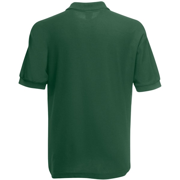 Fruit of the Loom Barn/Barn Pique Kortärmad Poloskjorta Bottle Green 3-4