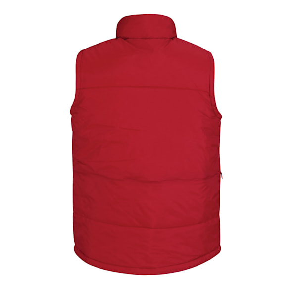 B&C Herr Body Warmer 3XL Röd Red 3XL