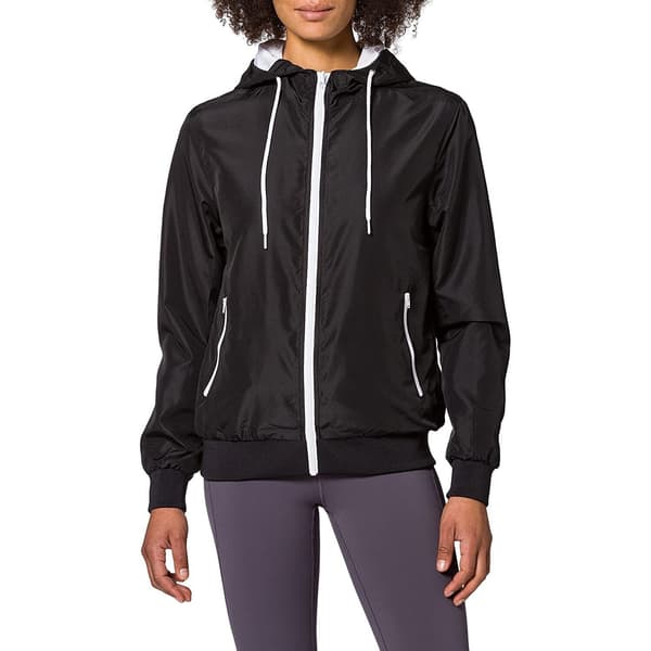 Bygg ditt varumärke Dam/Dam Windrunner Återvunnen Jacka M Bla Black/White M