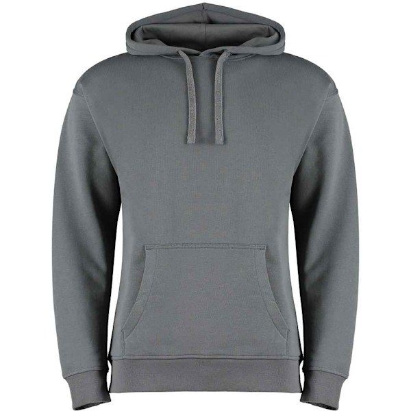 Kustom Kit Herr Hoodie XL Mörkgrå Dark Grey XL