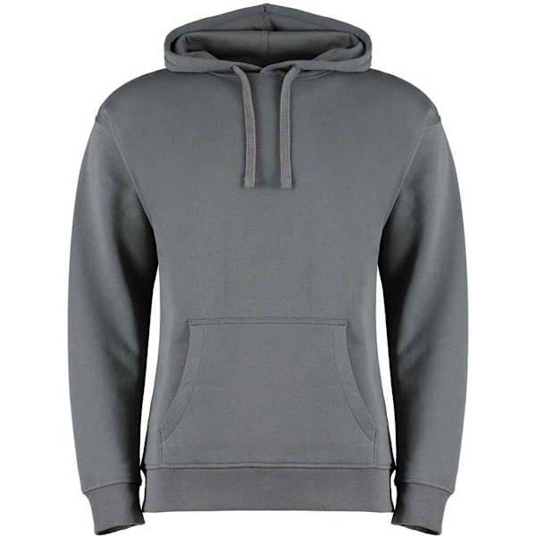Kustom Kit Herr Hoodie XXS Mörkgrå Dark Grey XXS