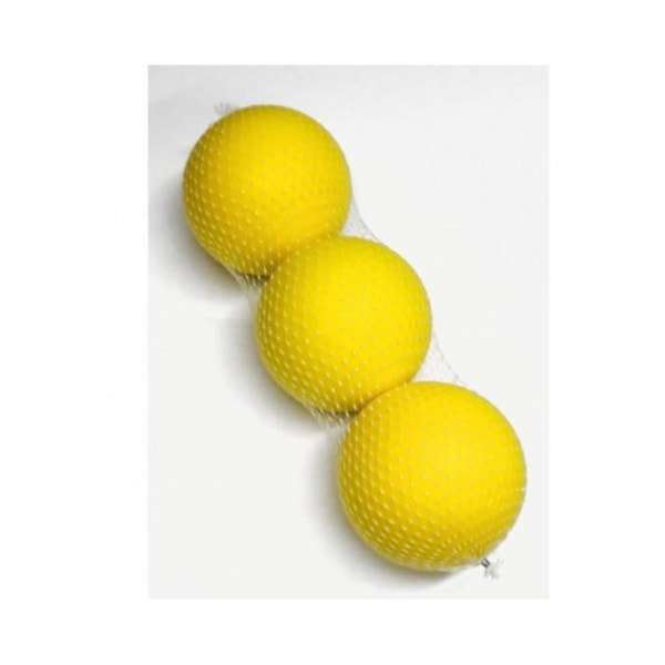 Carta Sport Sponge Ball (Pack med 3) One Size Gul Yellow One Size