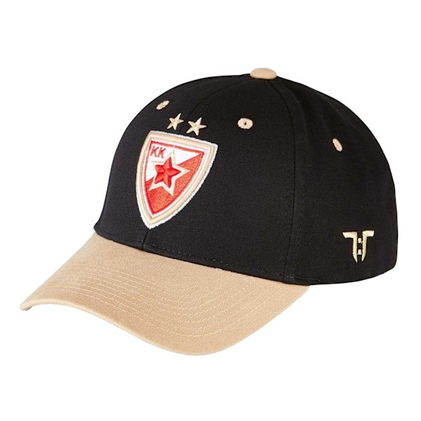 Tokyo Time Unisex Vuxen Crvena Zvezda Mts Belgrad Baseballkeps Black/Gold One Size