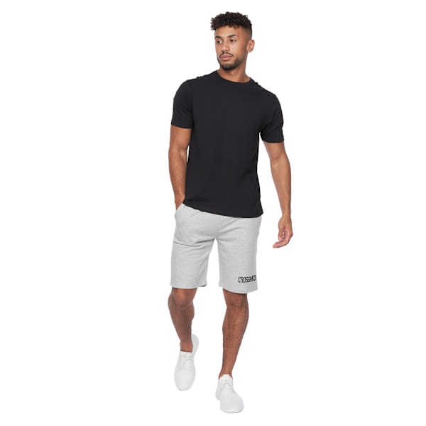 Crosshatch Cramsures Shorts S Grey Marl för män Grey Marl S