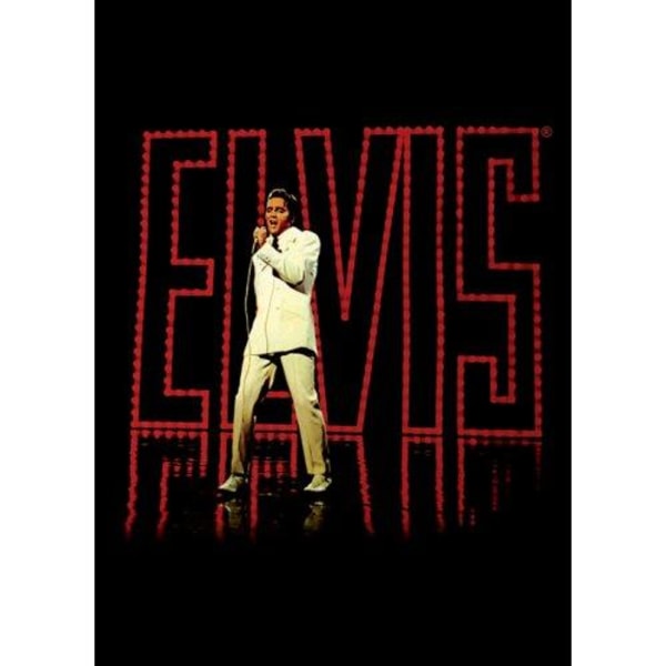 Elvis Presley 68 Special Standard Postcard One Size Svart/Röd Black/Red One Size