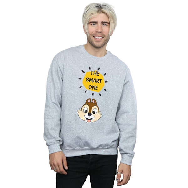 Disney Herr Chip N Dale The Smart One Sweatshirt M Sports Grey Sports Grey M