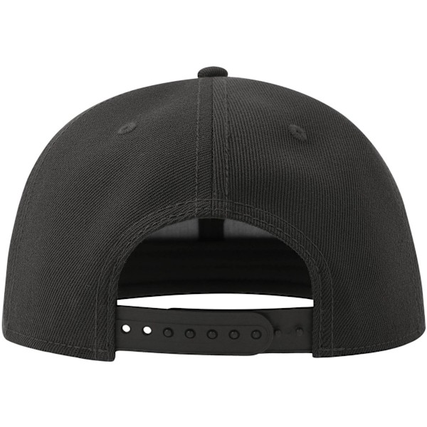 Atlantis Unisex Vuxen 6 Panel Hållbar Plat Skärm Basebollkeps Black One Size