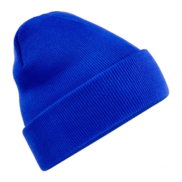 Beechfield Original Recycled Cuffed Beanie One Size Bright Roya Bright Royal Blue One Size