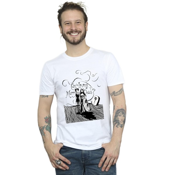 Corpse Bride Herr Marry The Dead T-shirt M Vit White M