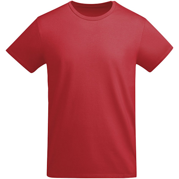 Roly Breda enfärgad T-shirt L Röd Red L
