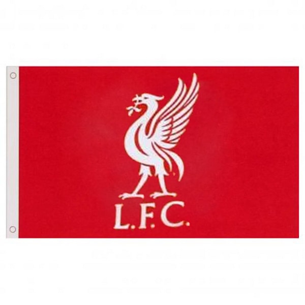 Liverpool FC Core Crest Flag One Size Röd Red One Size