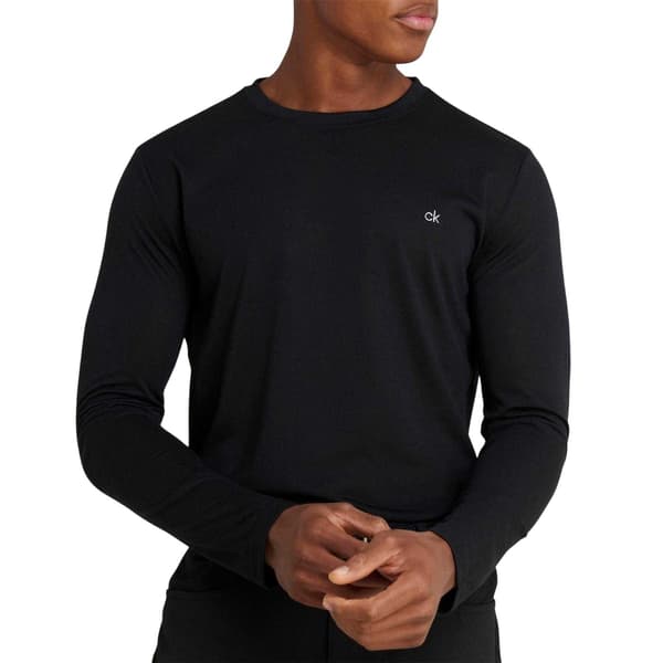 Calvin Klein Herrbroderad logotyp smal golftröja (3-pack) Black XXL