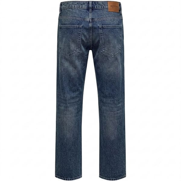 Only and Sons Herr Denim Raka Jeans 30R Mörkblå Dark Blue 30R