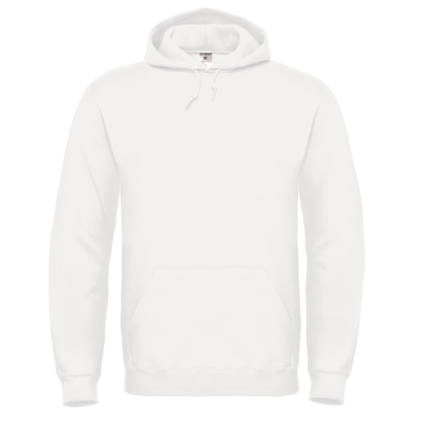 B&C Unisex Vuxen Tröja med Huva/Hoodie 4XL Vit White 4XL