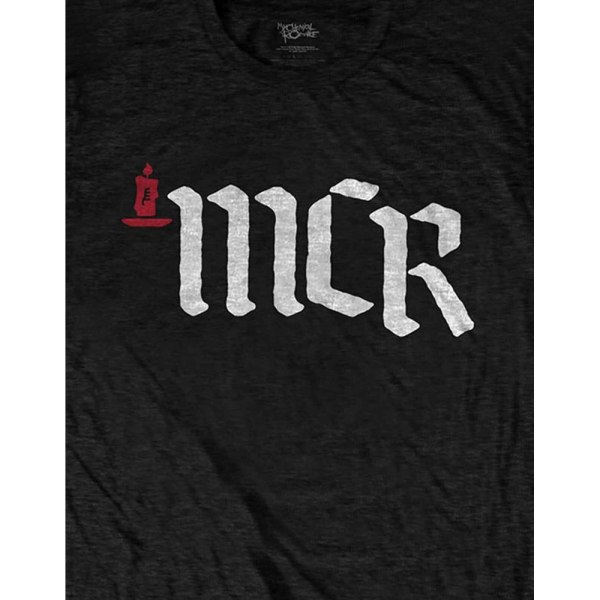 My Chemical Romance Unisex Vuxen MCR Logo T-Shirt L Svart Black L