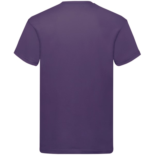 Fruit Of The Loom Herr Original Kortärmad T-Shirt M Lila Purple M