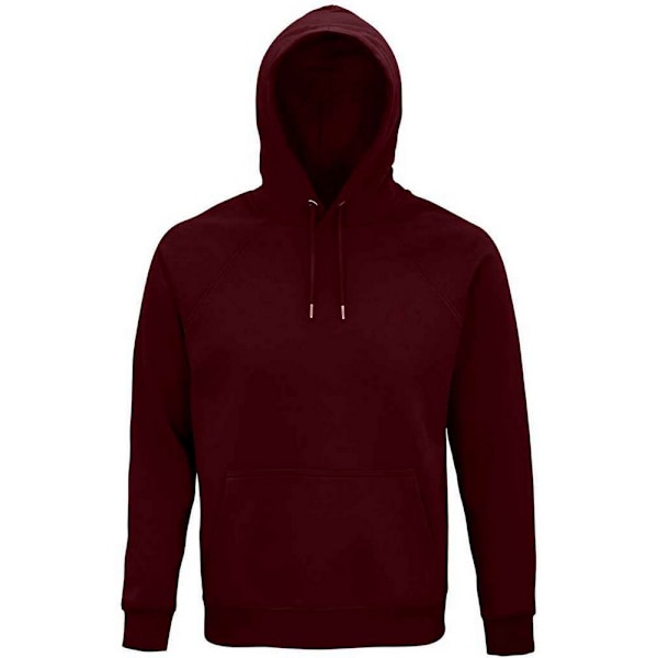 SOLS Unisex Adult Stellar Organic Hoodie XL Burgundy Burgundy XL