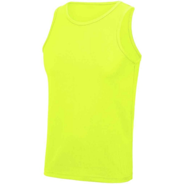 AWDis Cool Mens Vest Top XL Elektrisk Gul Electric Yellow XL