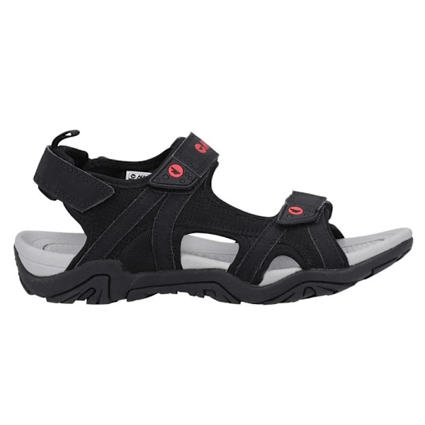 Hi-Tec Crater Sandaler för Herr 10 UK Svart/Grå/Röd Black/Grey/Red 10 UK