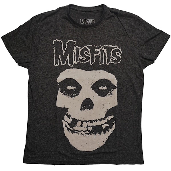 Misfits Unisex Vuxen Logo & Fiend Bomull T-shirt L Brindle Brindle L