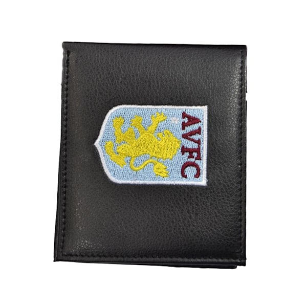 Aston Villa FC Broderad Plånbok One Size Blå/Claret/Gul Blue/Claret/Yellow One Size